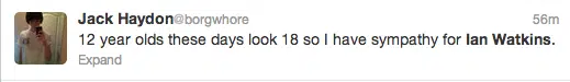 Ian Watkins Paedophile Screengrab 11 Ian Watkins Paedophile Screengrab 11