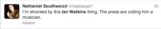 Ian Watkins Paedophile Screengrab 14 Ian Watkins Paedophile Screengrab 14
