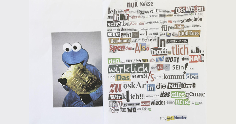 Cookie Monster Note