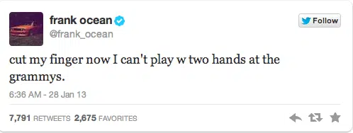 Frank Ocean Tweet 2 Frank Ocean Tweet 2