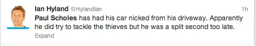 Paul Scholes Twitter Screengrab 4 Paul Scholes Twitter Screengrab 4