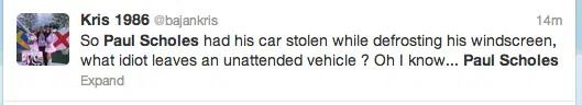 Paul Scholes Twitter Screengrab 10 Paul Scholes Twitter Screengrab 10