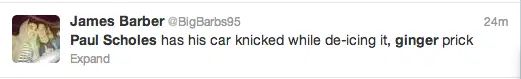 Paul Scholes Twitter Screengrab 13 Paul Scholes Twitter Screengrab 13