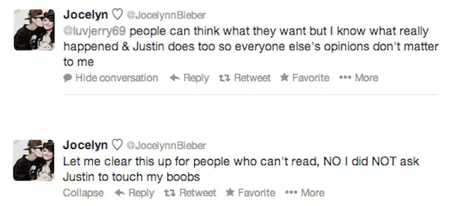 Justin Bieber Groper Screengrab Justin Bieber Groper Screengrab