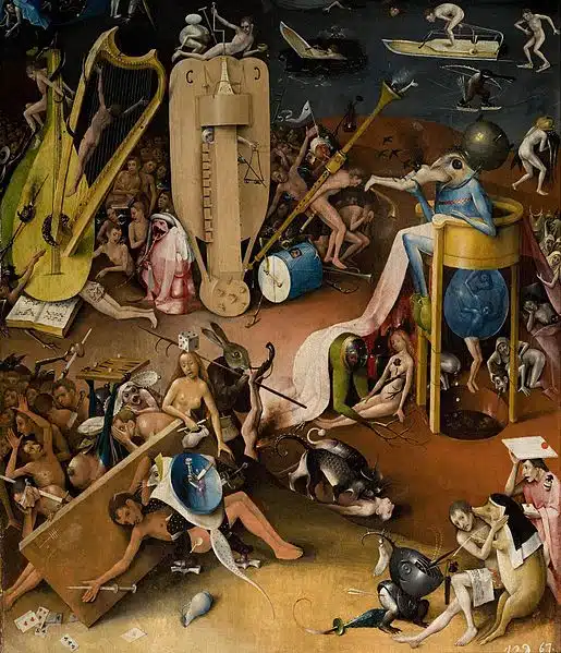 Hieronymus Bosch - The Garden Of Earthly Delights Hieronymus Bosch - The Garden Of Earthly Delights