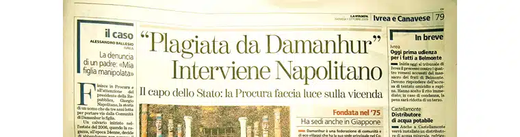 Italian Newspaper