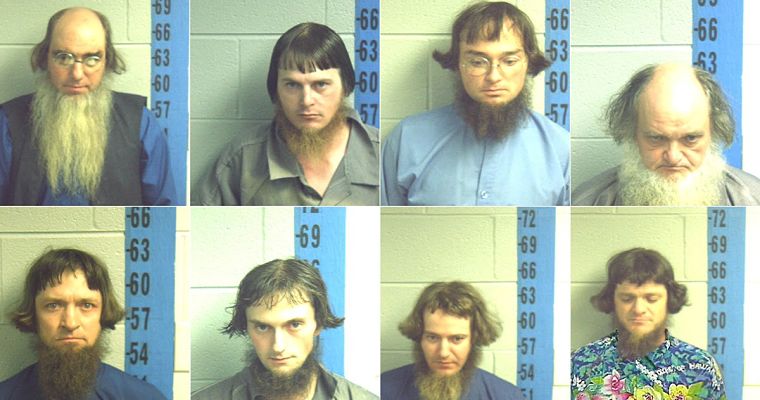 amish eight arrest