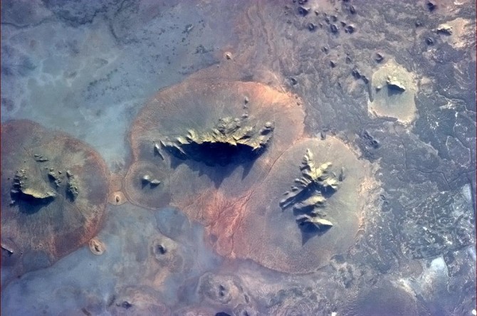ISS - African Ridges