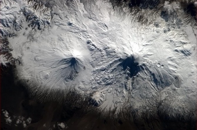 ISS - Armenian Volcanos