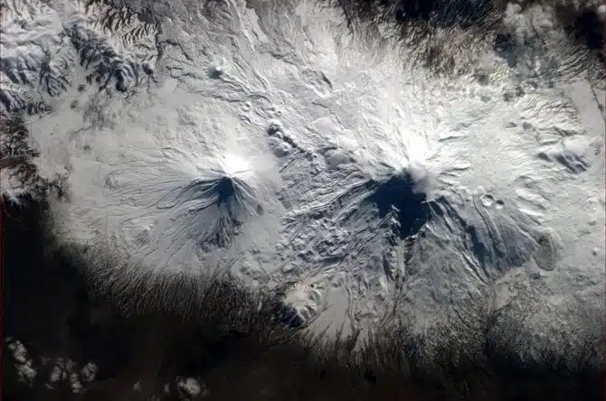 ISS - Armenian Volcanos ISS - Armenian Volcanos