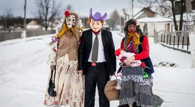 Malanka - Chucky et al Malanka - new year festival - Ukraine, Belarus, Russia