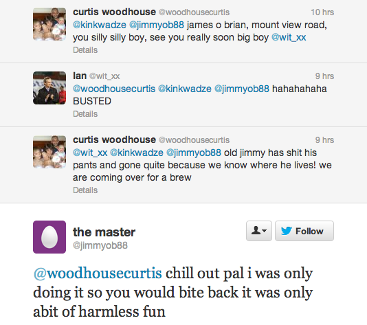 Curtis Woodhouse Twitter Screengrab 2