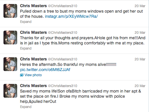 Chris Masters Twitter