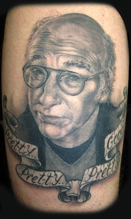Larry David Tattoo 1