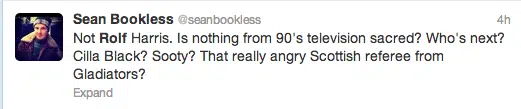 Rolf Harris Tweets 9