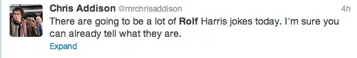 Rolf Harris Tweets 10