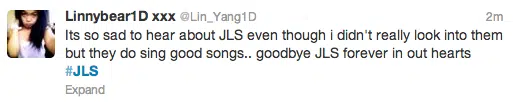 JLS Reaction Tweet 18