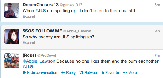 JLS Reaction Tweet 31