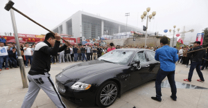 Chinese Guys Smash Up £227K Supercar To Prove Point But Nobody Gets It