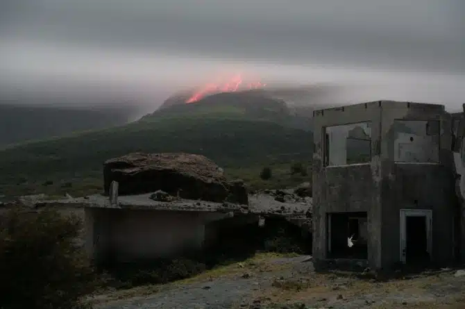 Montserrat - Plymouth - Abandoned Buildings - Volcano Montserrat - Plymouth - Abandoned Buildings - Volcano