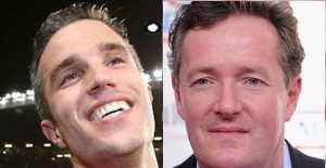 Robin Van Persie Completely Trolls Piers Morgan By Sending Him An Autographed Photo Of Him Kissing The Premier League Trophy