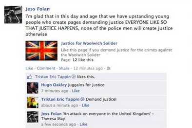 Woolwich Facebook Reaction 11