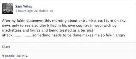 Woolwich Facebook Reaction 9