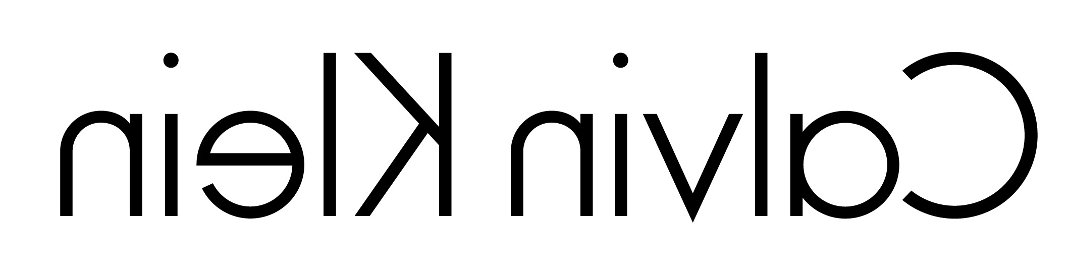 Calvin Klein Backwards Logo