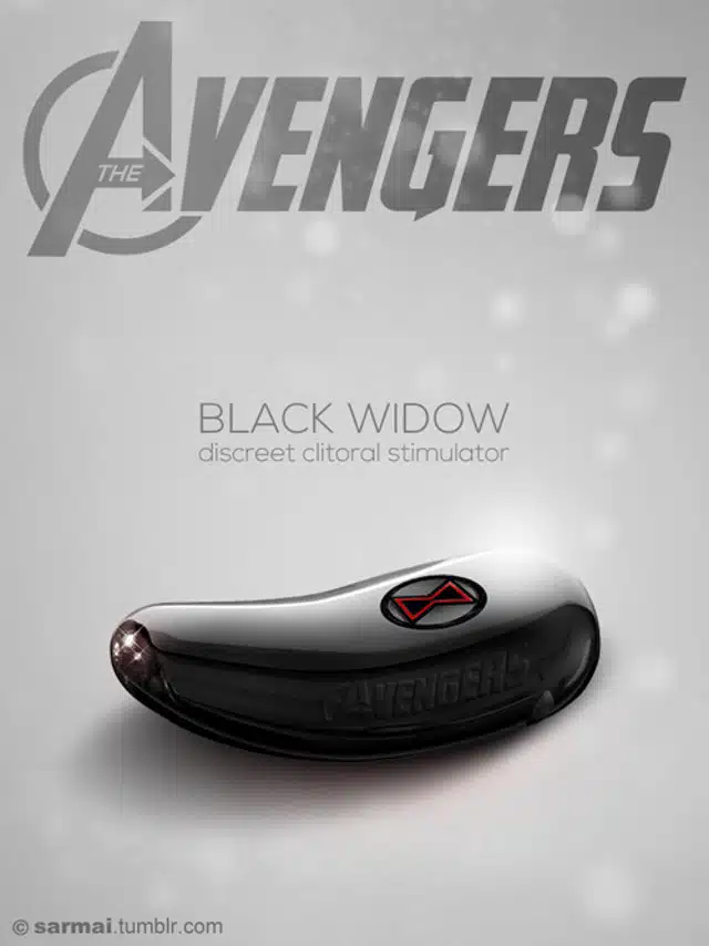 BLACK WIDOW DILDO