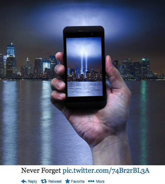 AT&T 9/11 Tweet