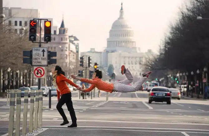 Ballet Dancers In Ordinary Situations 4