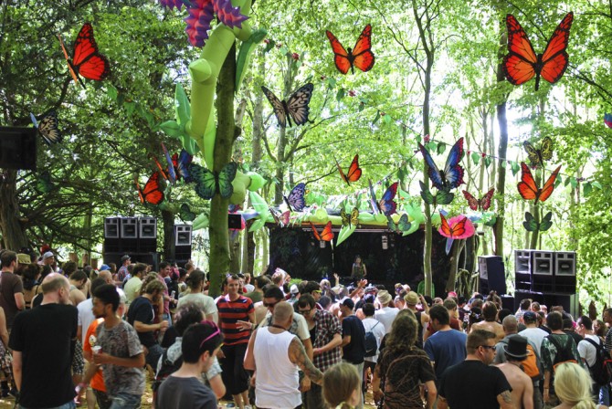 Boomtown Festival Woods