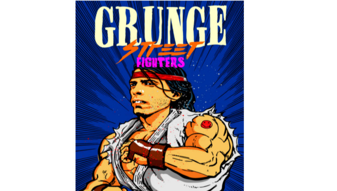 Dave Grohl Street Fighter