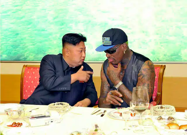 Kim Jong Un Dennis Rodman