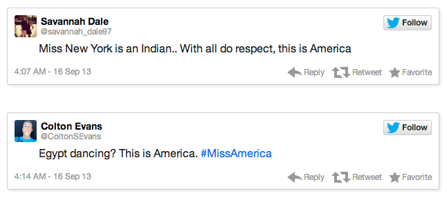 Miss America Tweets 2