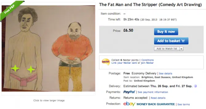 Weirdest eBay Account 1