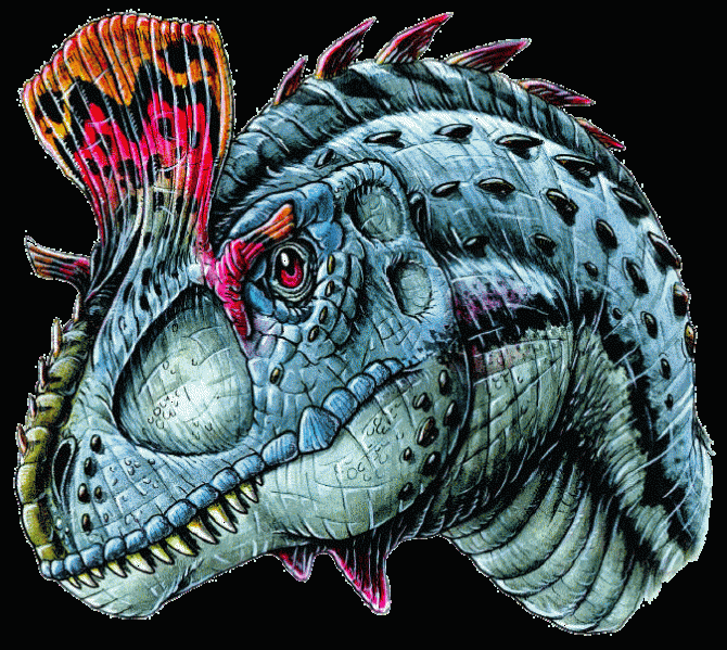 Dinosaur - Weirdest Strangest Coolest - Cryolophosaurus