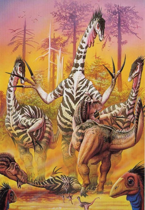 Dinosaur - Weirdest Strangest Coolest - Therizinosaurus Artist Impression