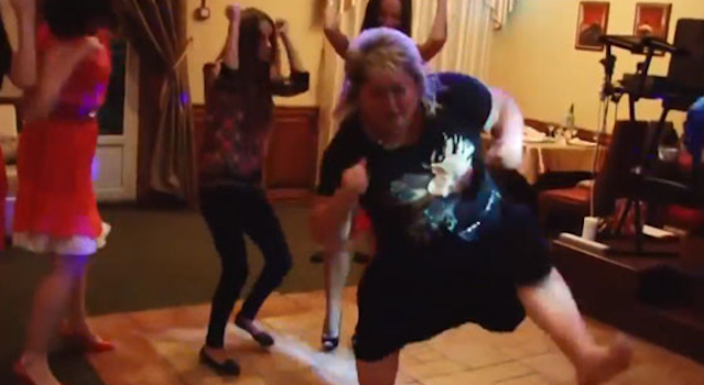 Dancing Pt Crazy Russian Woman 115