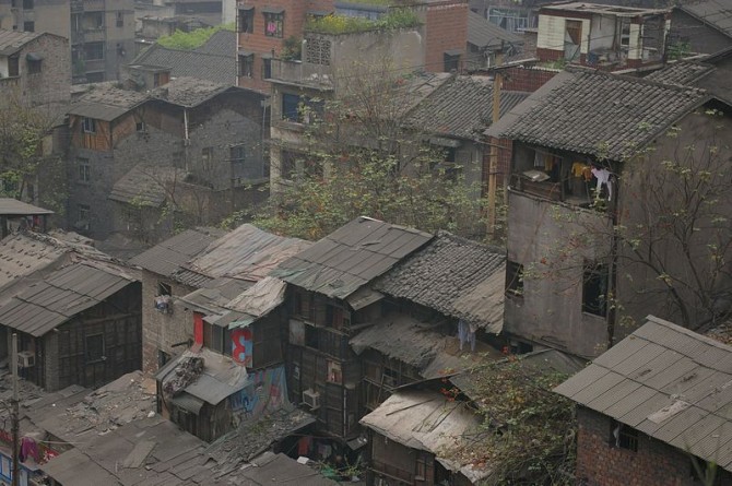 Slum - Shibati Yuzong Chongqing China Slum
