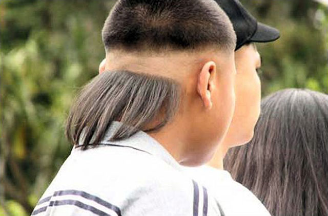Worst Hair Cut Ever - Terrible Hair Style - Back Fringe