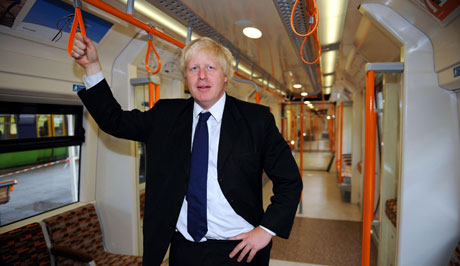 Boris Johnson Tube