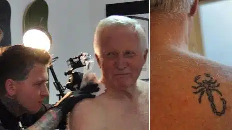 David Dimbleby Tattoo