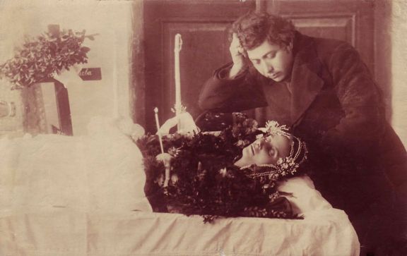 Victorian Death Photos - Momento Mori - Wife
