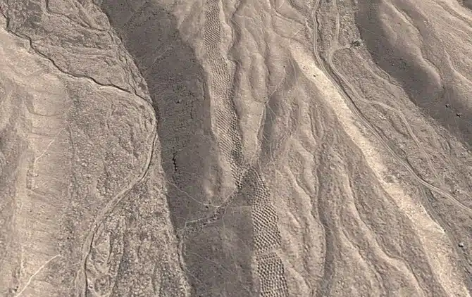 Band of Holes - Pisco Valley - Peru - google maps