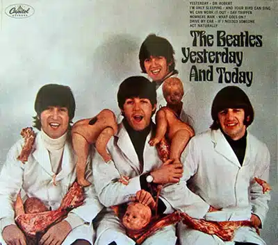 Banned Album Cover Art - The Beatles - Yesterday and Today (1966) - Original