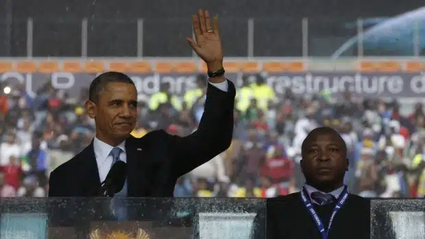 Fake Nelson Mandela Signer