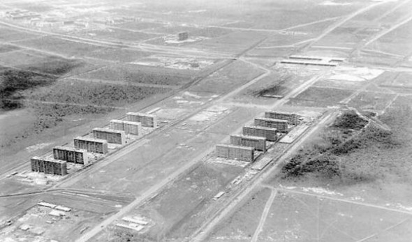 brasilia being built brasil