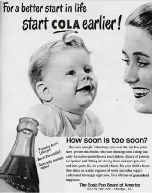 cola advert offensive