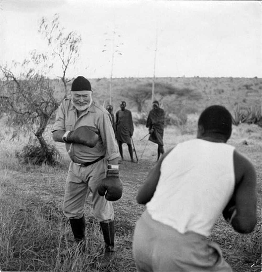 hemingway boxing in africa